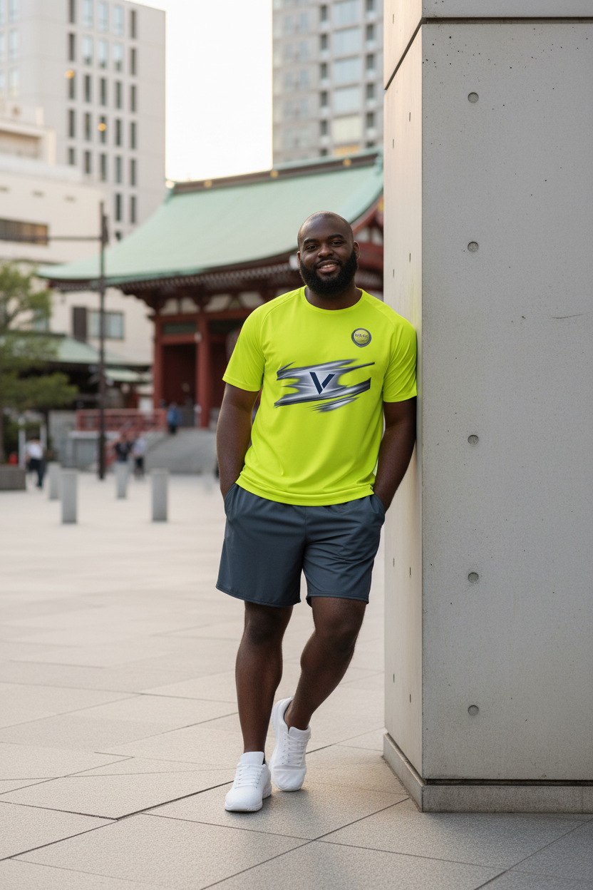 VALEN Aerodynamic Style Jaune - Lifestyle décontracté architecture japonaise